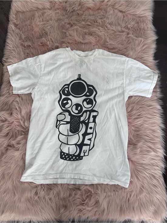Tisa Other - Vintage tisa TI$A Taz Arnold love hood Logo Tee sz medium m